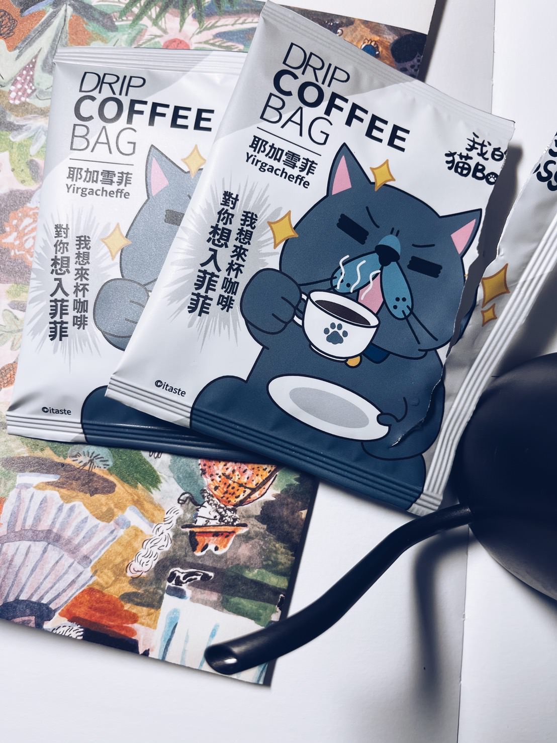 我的貓BOSS ｜ 凱飛鮮烘豆濾掛咖啡 